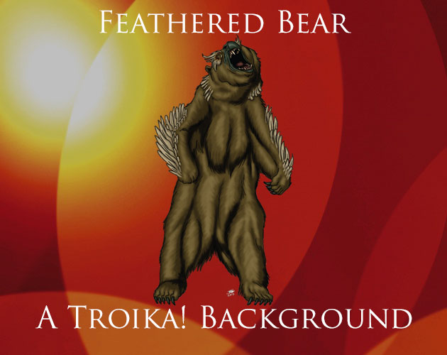 Cover image for Feathered Bear - A Troika! Background