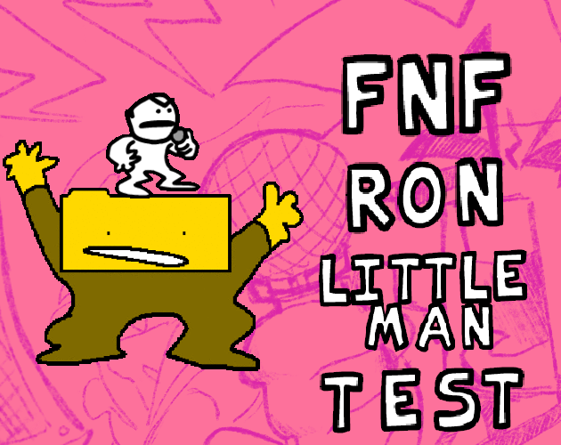 FNF Ron and Little Man by Bot Studio