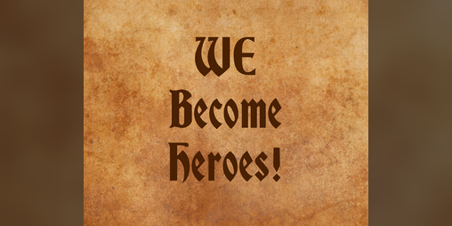 Cover image for We Become Heroes!