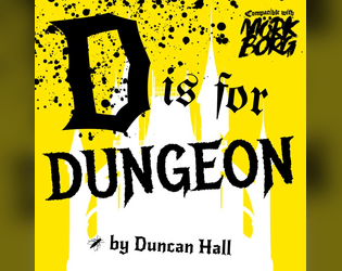 D is for Dungeon   - An Alphabet Adventure 