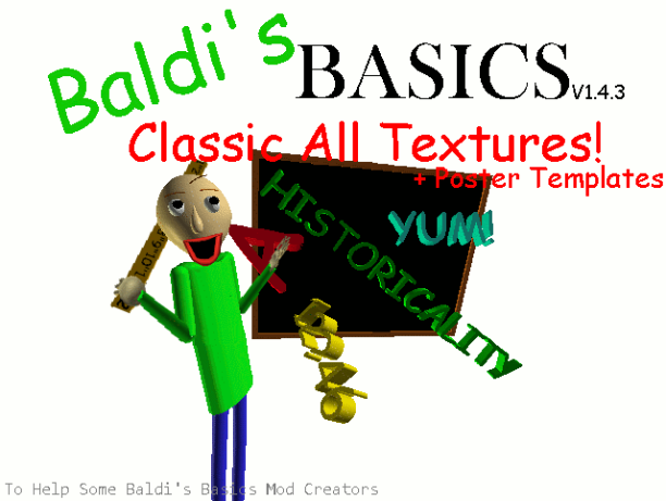 Steam Workshop::Baldi's Basics Plus Model Pack [WIP]