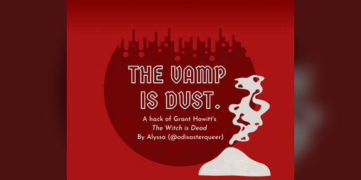 Cover image for The Vamp is Dust
