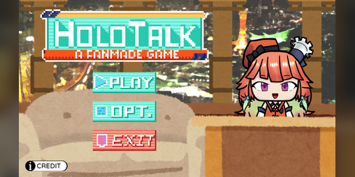 Cover image for Holotalk Speed Round (Hololive fangame)