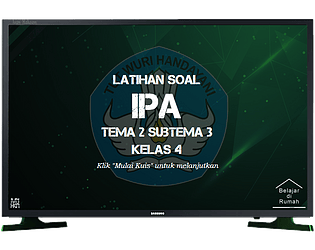 Latihan Soal Kelas 4 -  IPA - Tema 2 Subtema 3