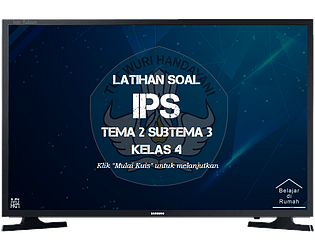 Latihan Soal Kelas 4 -  IPS - Tema 2 Subtema 3