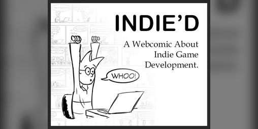 Cover image for "INDIE'D" - The Webcomic Strip