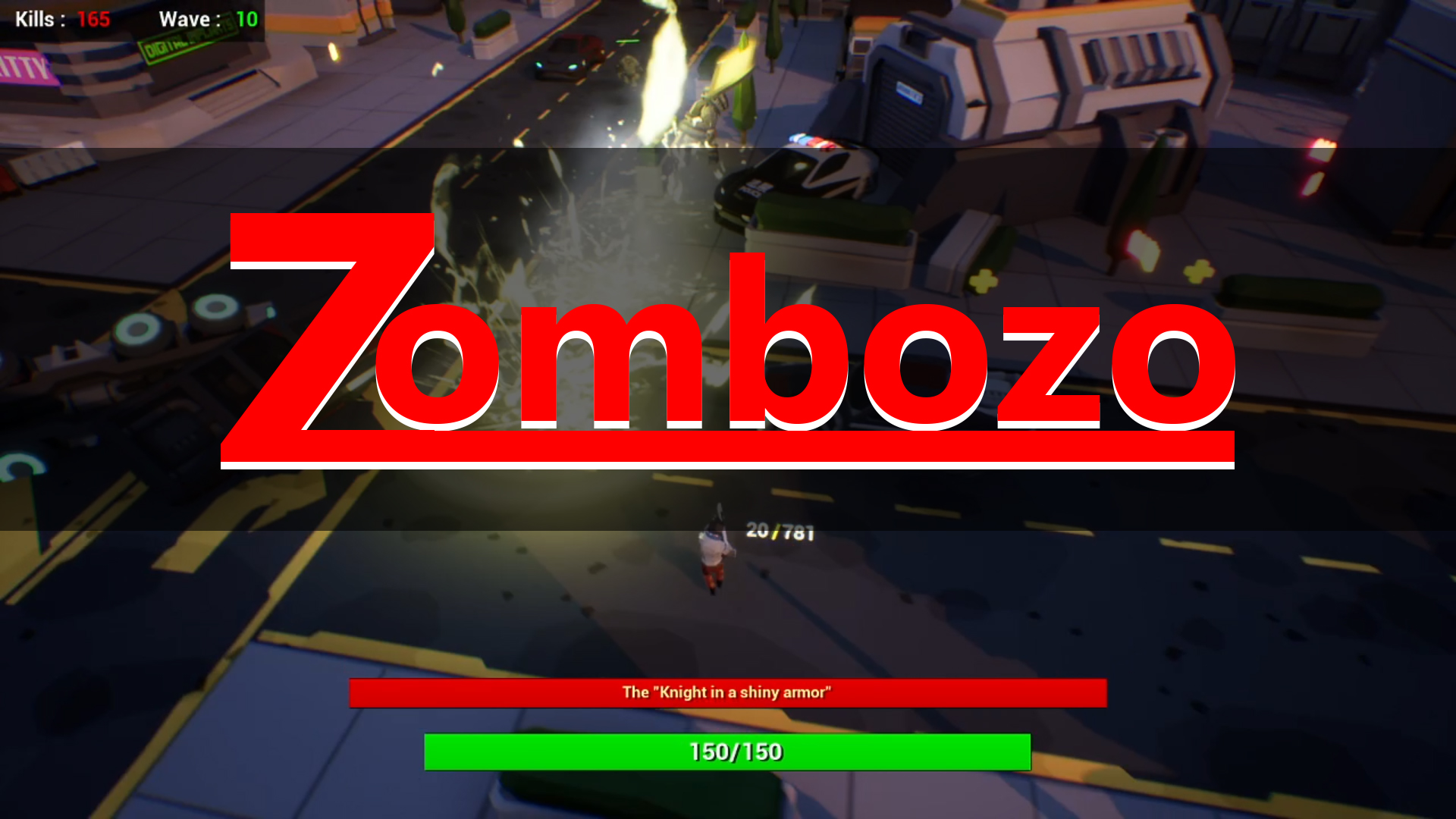 Cover image for Zombozo - A Game About having fun