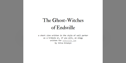 Cover image for The Ghost-Witches of Endsville