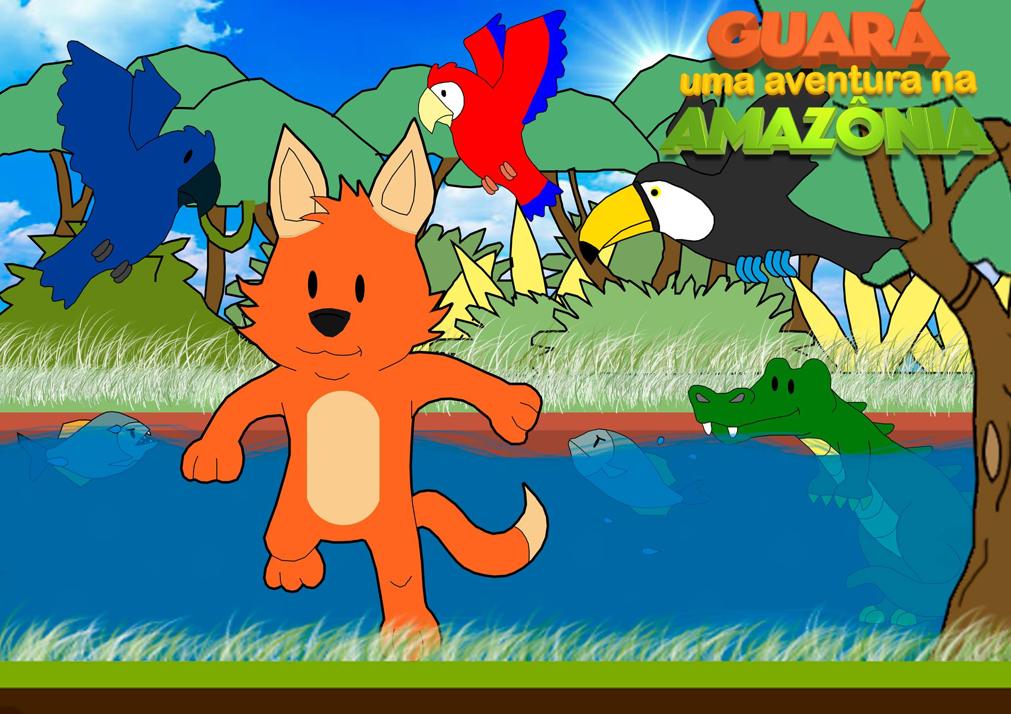 Guará uma aventura na Amazônia