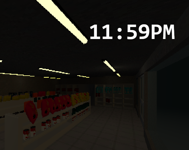11:59PM at the Convenience Store