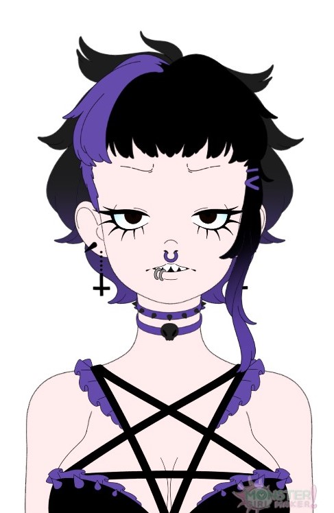 my goth gf