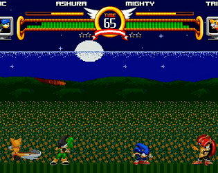 sonic fighters games