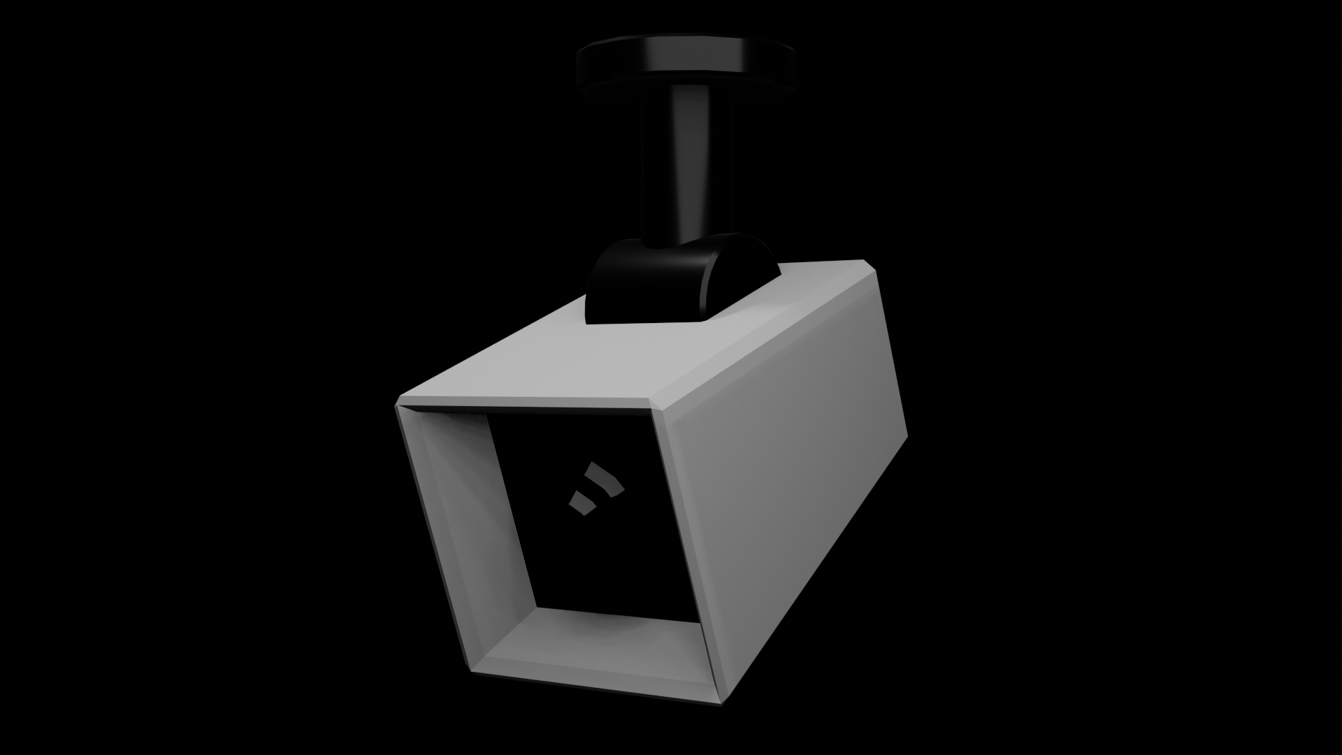 Low Poly Rigged Security Camera by Chafmere
