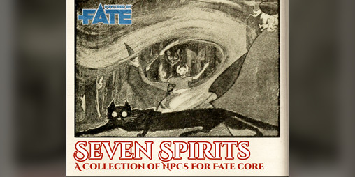 Cover image for Seven Spirits: A Fate Supplement