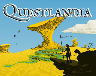 Questlandia   - A collaborative tabletop roleplaying game about personal victories in collapsing worlds. 
