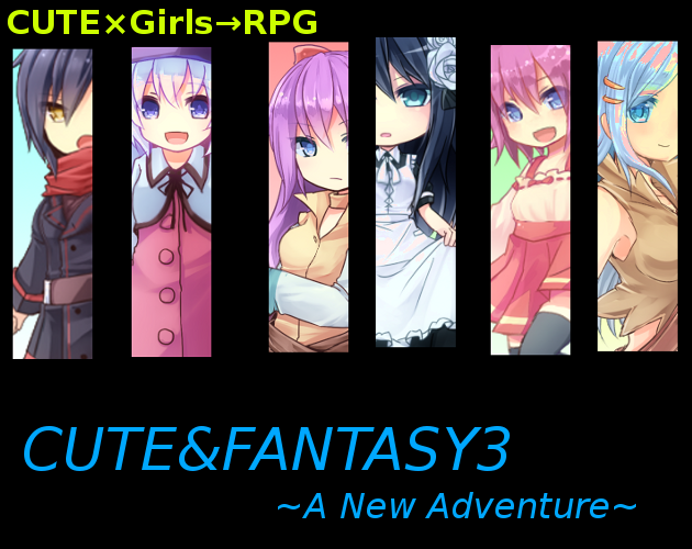 Cover image for CUTE&FANTASY3 - A New Adventure -