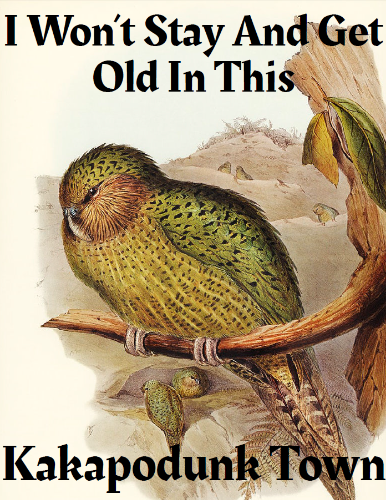 Cover image for I Won't Stay And Get Old In This Kakapodunk Town