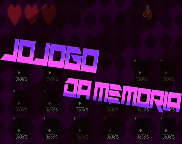 Jojogo da memória! Espanque as cartas edition!