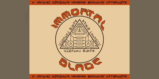 Cover image for Immortal Blade