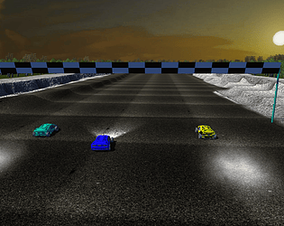 Car racing game