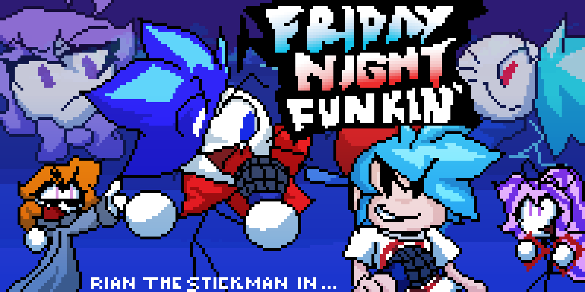 Friday Night Funkin' X Rian the Stickman