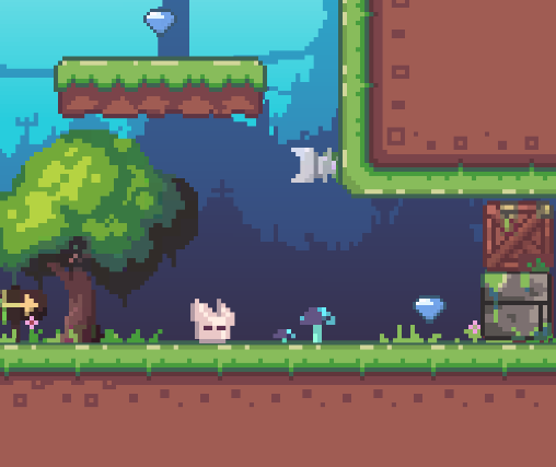 Pixel Platformer Asset by Pozac