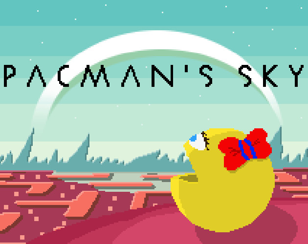 Pac Man's Sky by Krzyhau