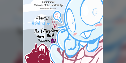 Cover image for Memoirs of the Hairless Ape: A Girl and her Dog