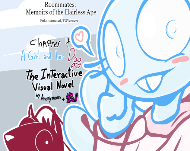Cover image for Memoirs of the Hairless Ape: A Girl and her Dog