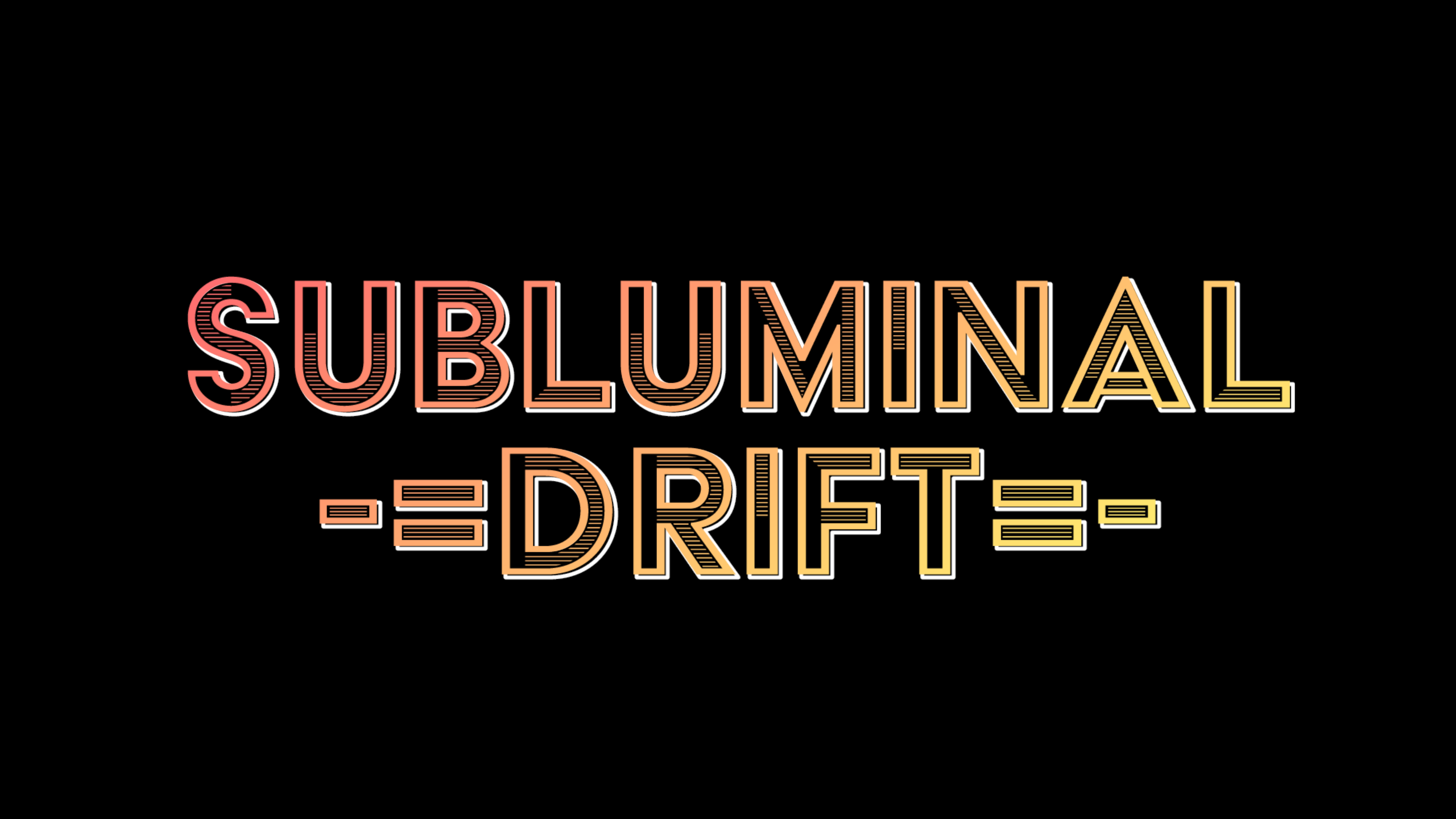 Subluminal Drift