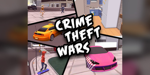 Cover image for Crime Theft Wars – Online Open World Sandbox