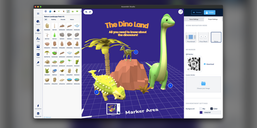Cover image for Assemblr Studio - Build AR in Bigger Canvas