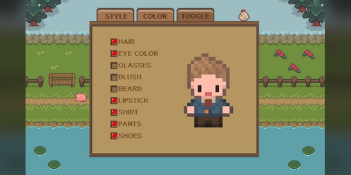 Cover image for A Simple Character Builder