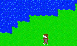 An example of connected Grass Tiles