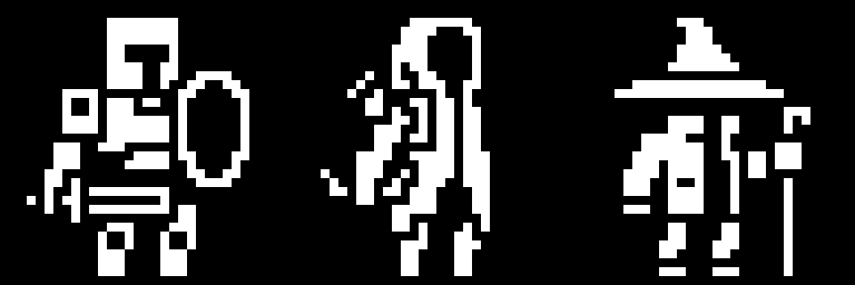 1-Bit Fantasy Character Pack