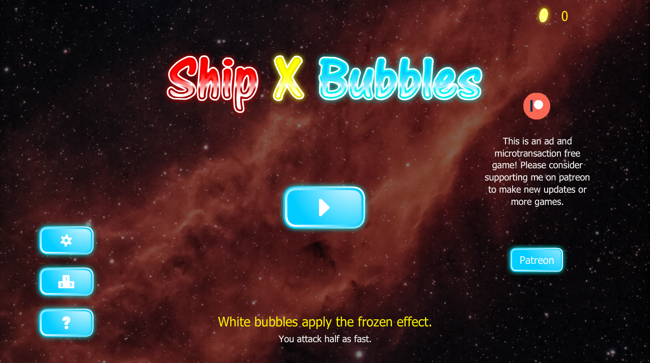 Ship X Bubbles