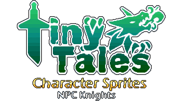 Tiny Tales: Human NPC Knights Sprite Pack