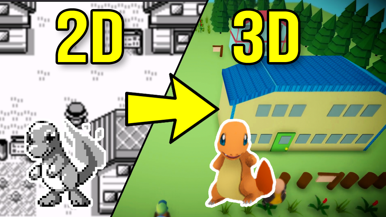 Pokémon Red And Blue get stunning HD-2D remakes