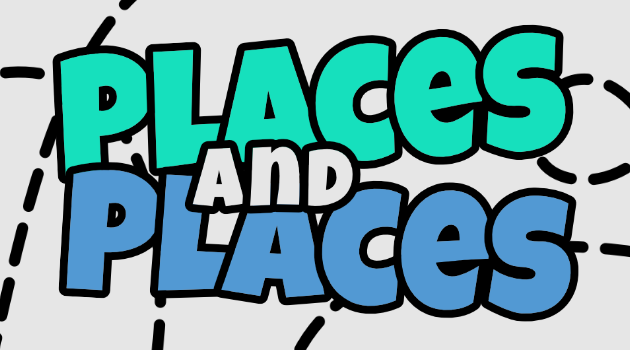 Cover image for Places and Places