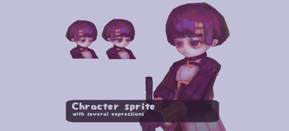 Sword Girl - RPG Character Sprite