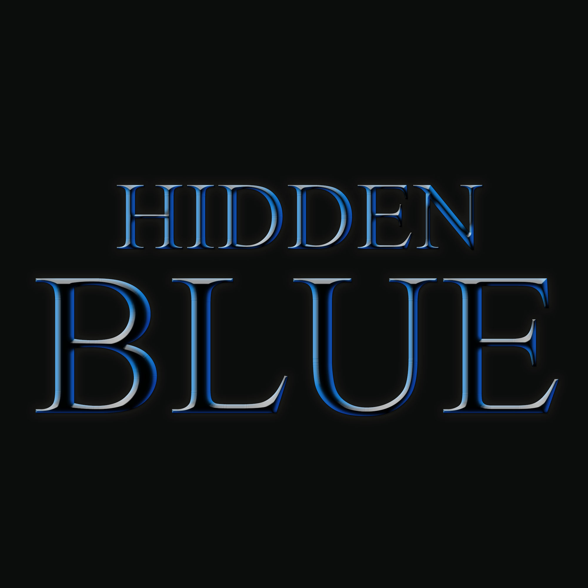 Cover image for Hidden Blue