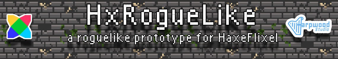 HxRogueLike - a roguelike prototype for HaxeFlixel