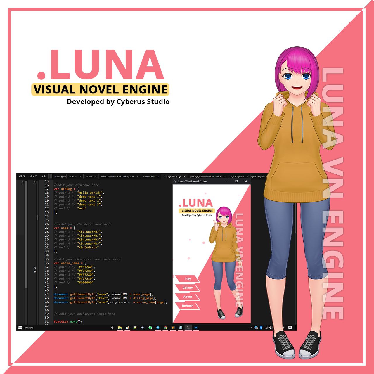 Luna - Visual Novel Engine