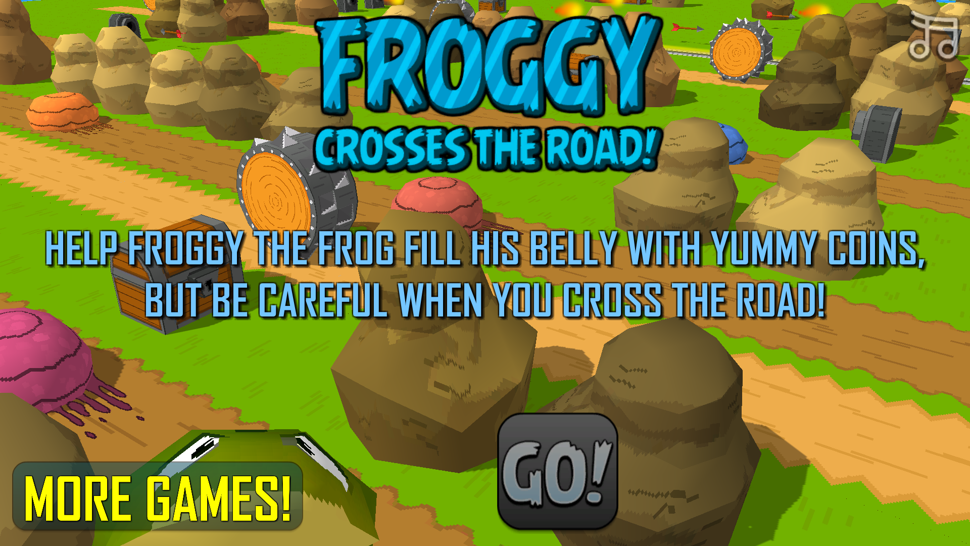 Froggy Crosses the Road
