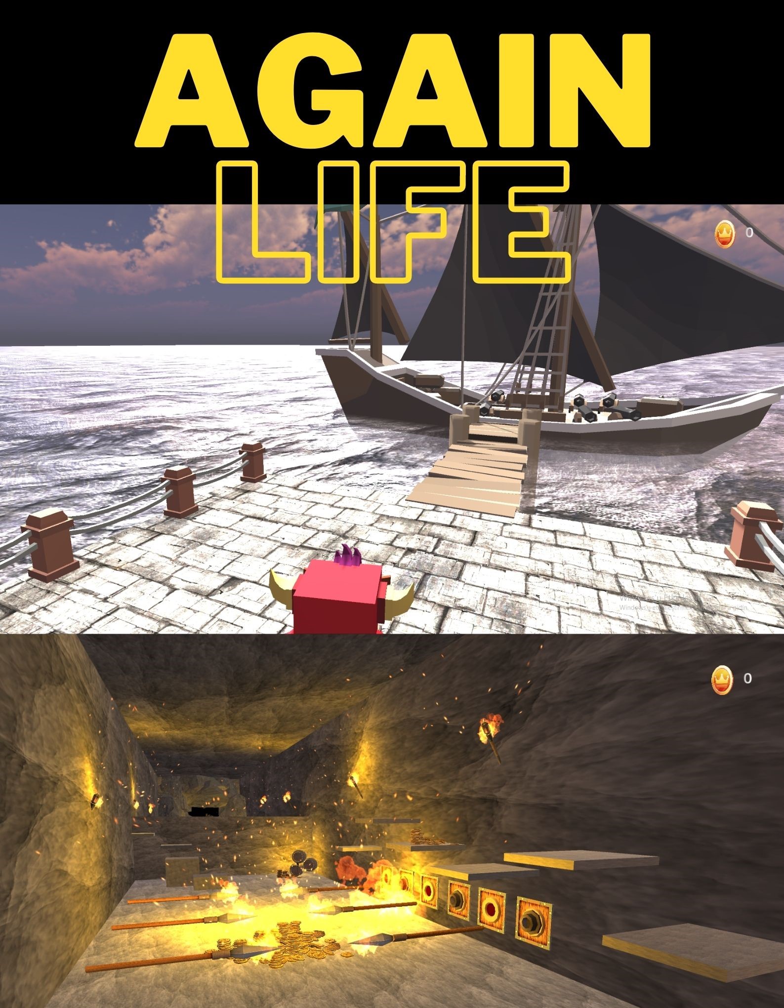 Cover image for AGAIN LIFE