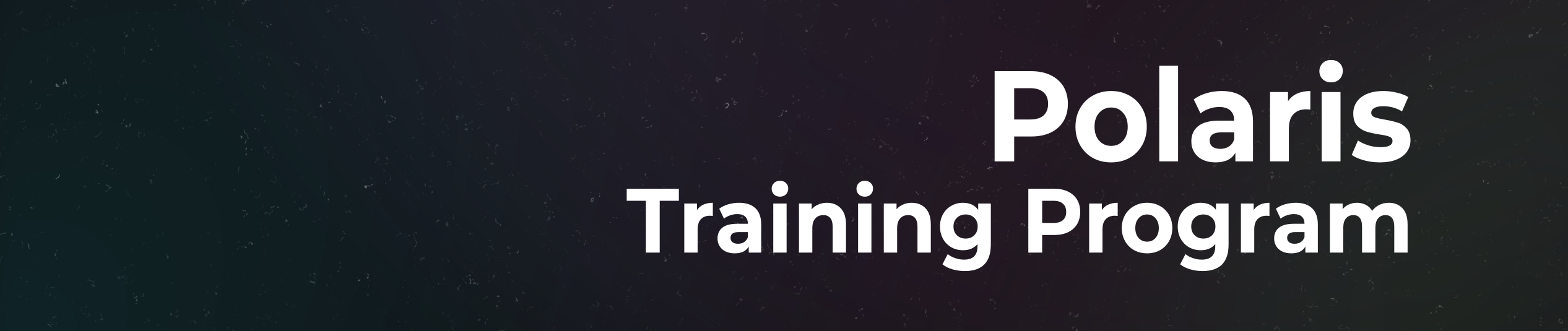 Polaris Training Program
