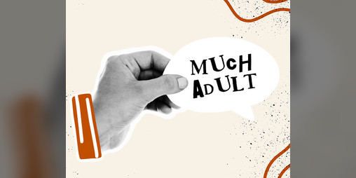 Cover image for much adult
