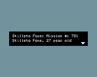 Stilleto Foxe - Mission: 781