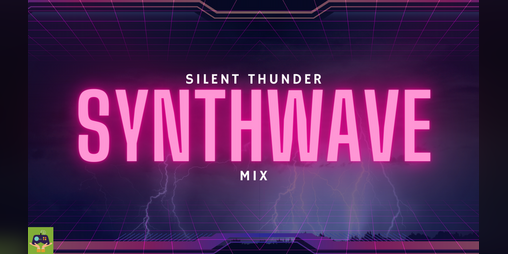 Cover image for Silent Thunder - 1 hr Synthwave Mix