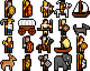 C + C]Roguelike 32x32 2d characters (updated again)